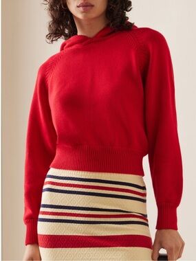 High Sport Parker Knit Cotton Hoodie